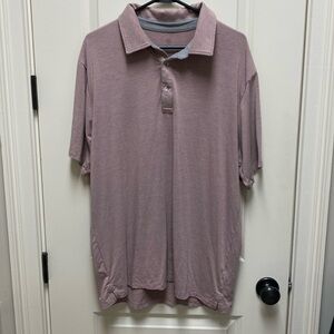 Free fly mens polo, Mauve, XL